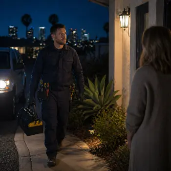 Emergency locksmith responding to an urgent lockout call in San Diego