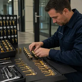 Master key system setup for a San Diego commercial building by a local locksmith